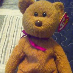 TY BEANIE BABY CURLY